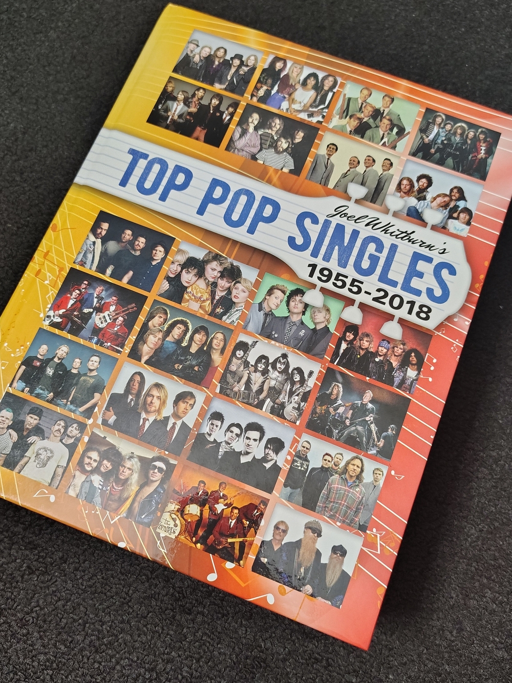 Joel Whitburn's Top Pop Singles 1955-2018 Hardcover Reference Almanac 2019
